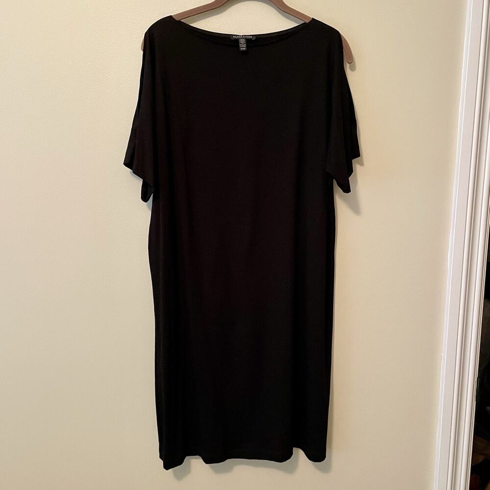 Eileen Fisher T-Shirt Dress Size Petite Small